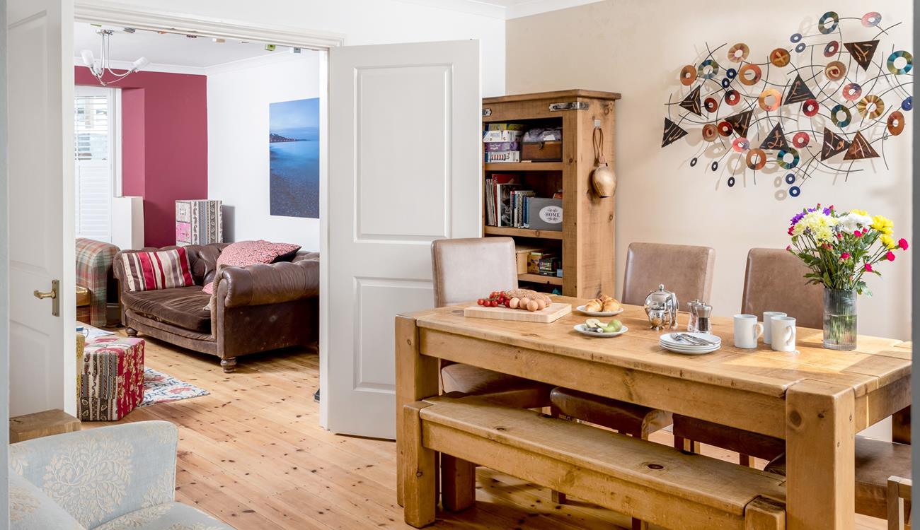 Sit around the dining table and spend time together as a family over meal times.