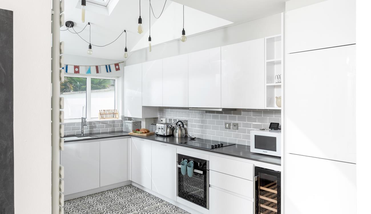 Cook up a storm using fresh ingredients bought locally in town.