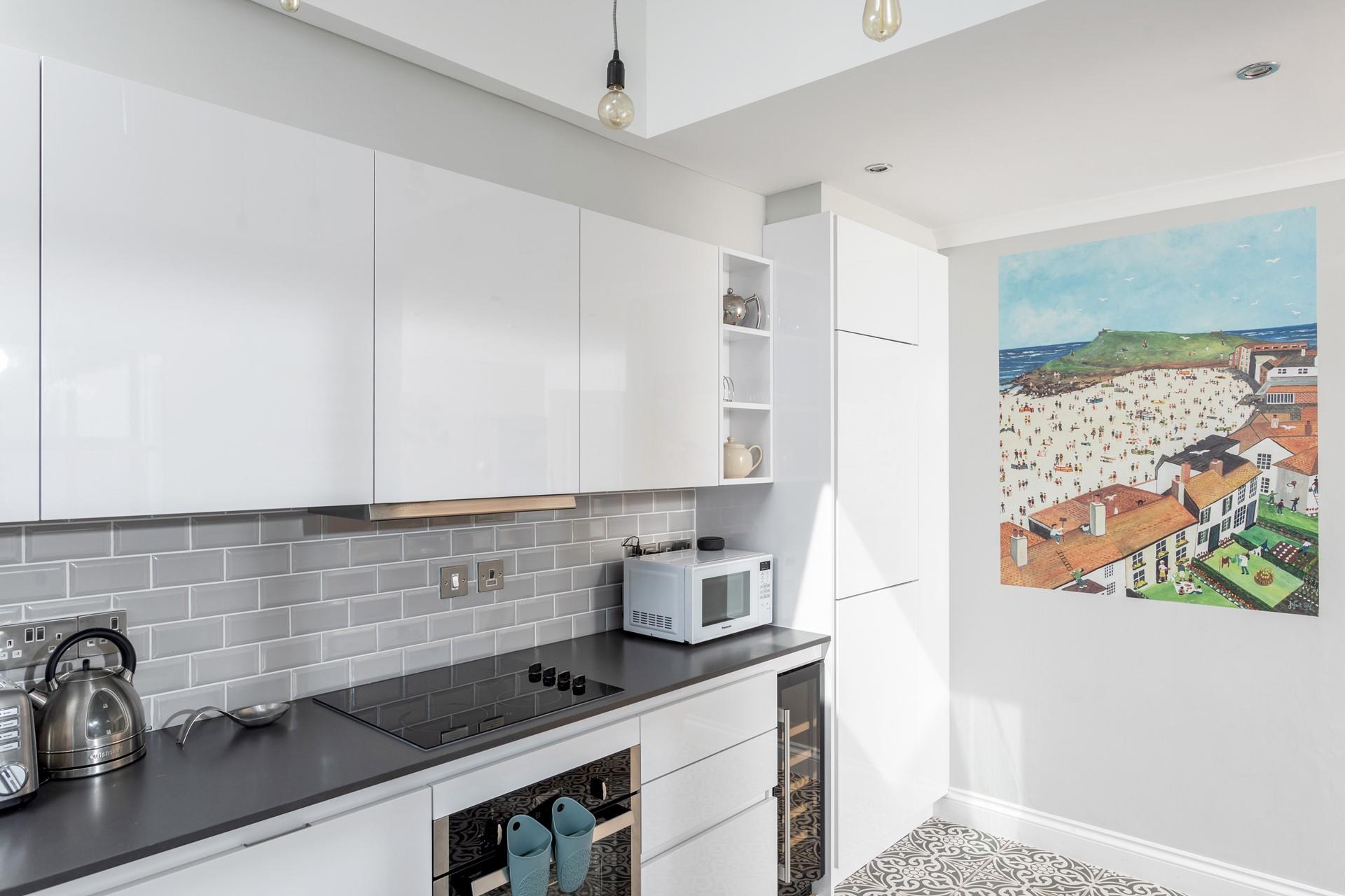 Local artwork creates a homely feel to the property.