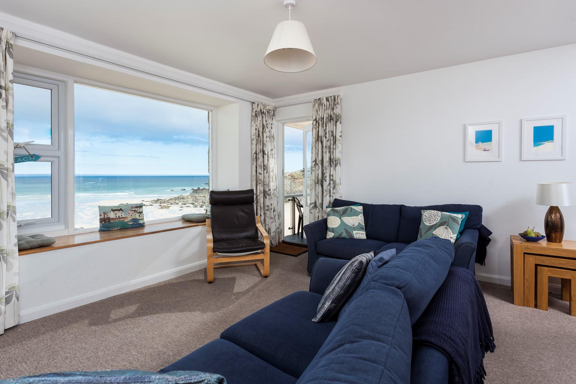 Open the curtains to stunning views in the morning.