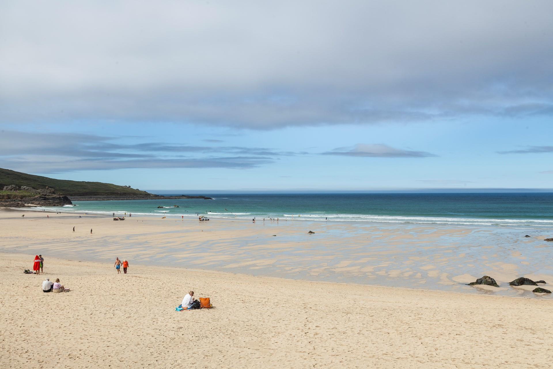 Why not take a swim to cool off on a hot summer's day?