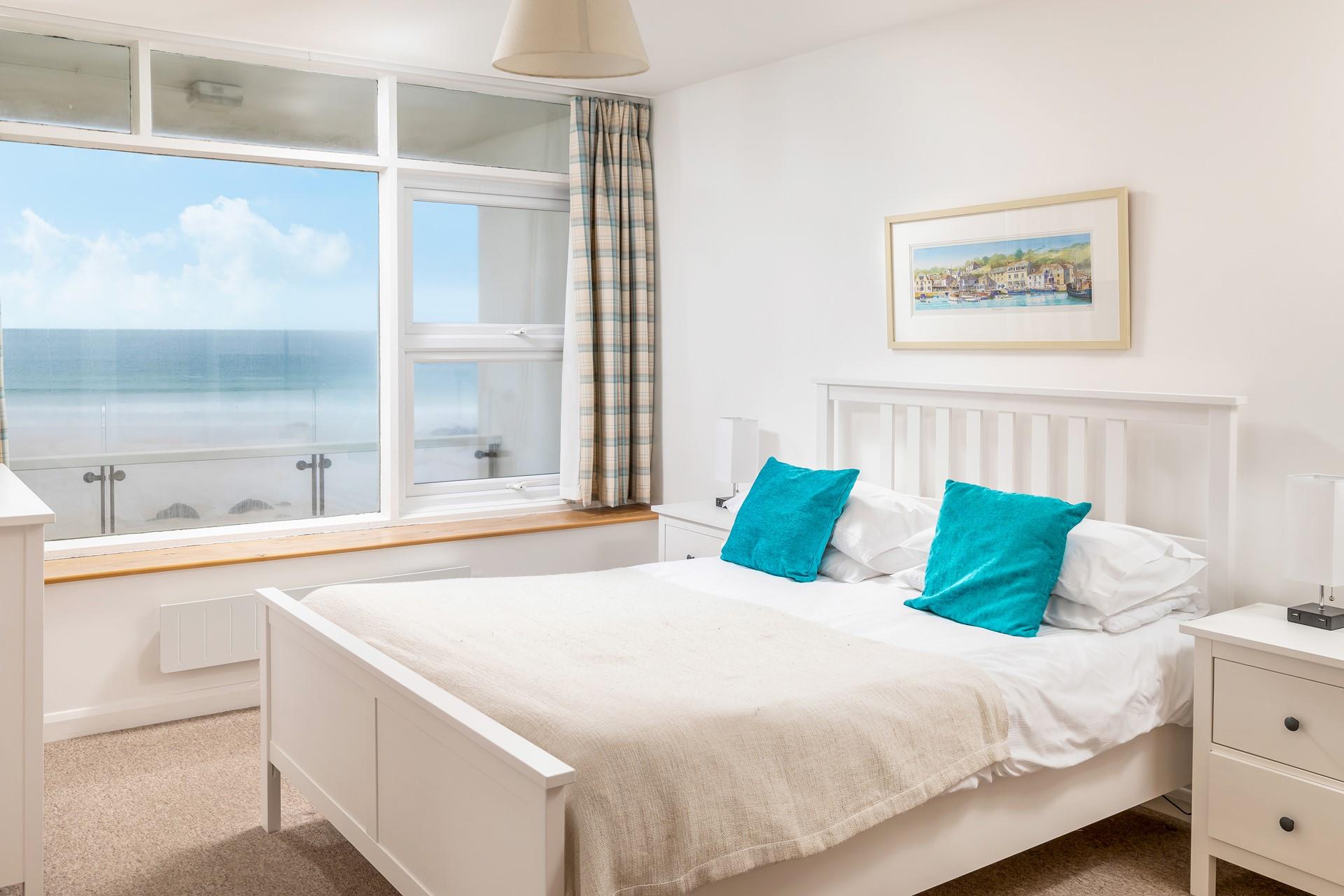 Enjoy sea views from the moment you wake up.