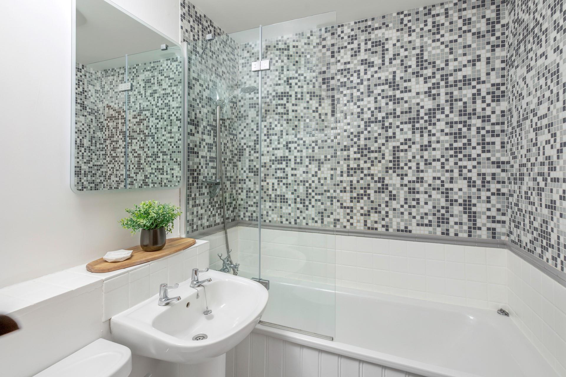 Take a relaxing bath or refreshing shower.