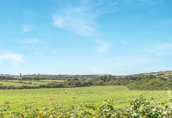 In the tranquil corner of Cornwall, relax listening to the sounds of birdsong.