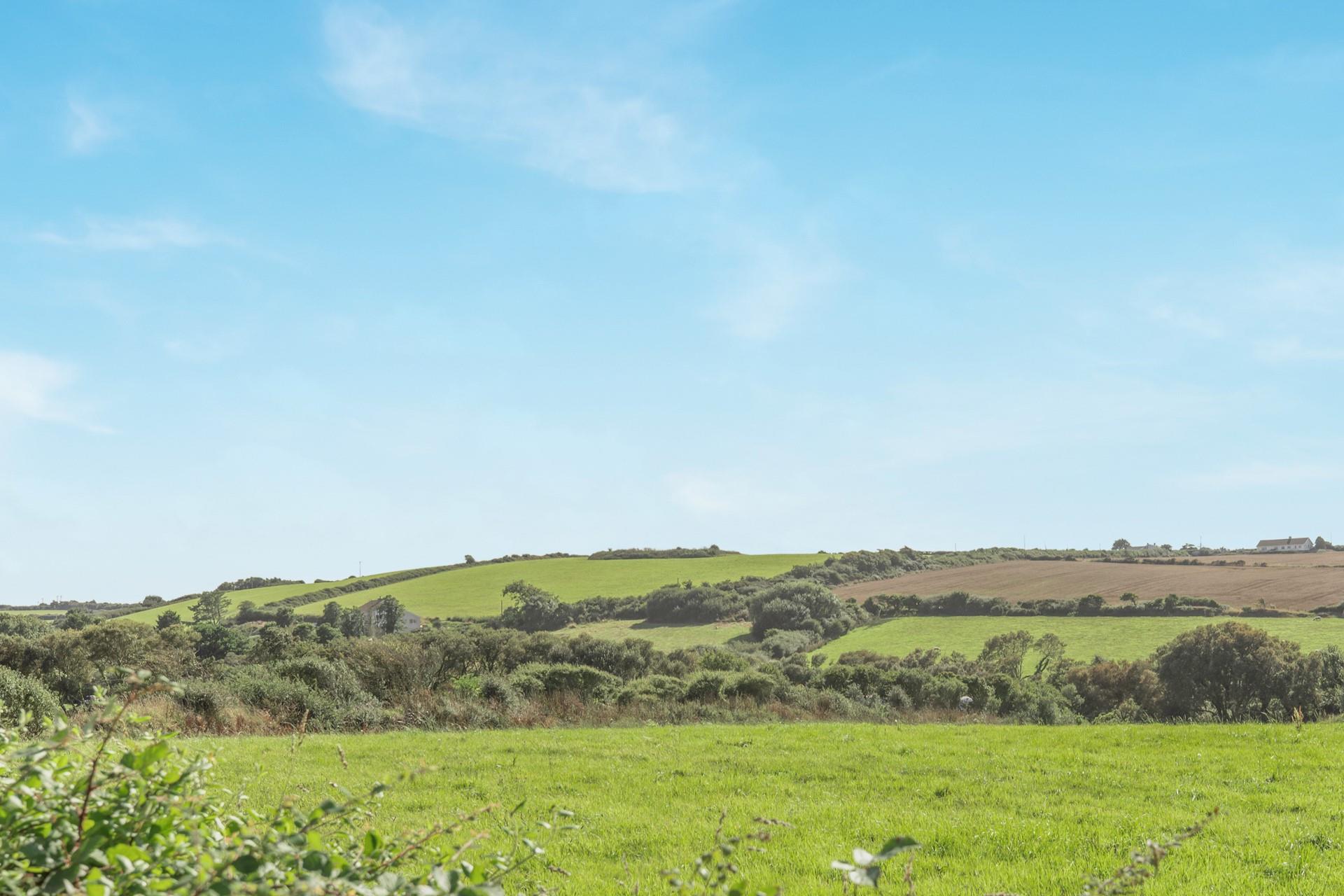 Beautiful views of the north Cornwall countryside await at Hanley Cottage.