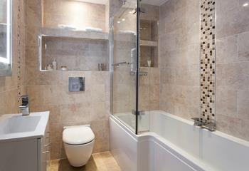 The modern bathroom is the perfect space to get ready in the morning or for an evening out in St Ives.