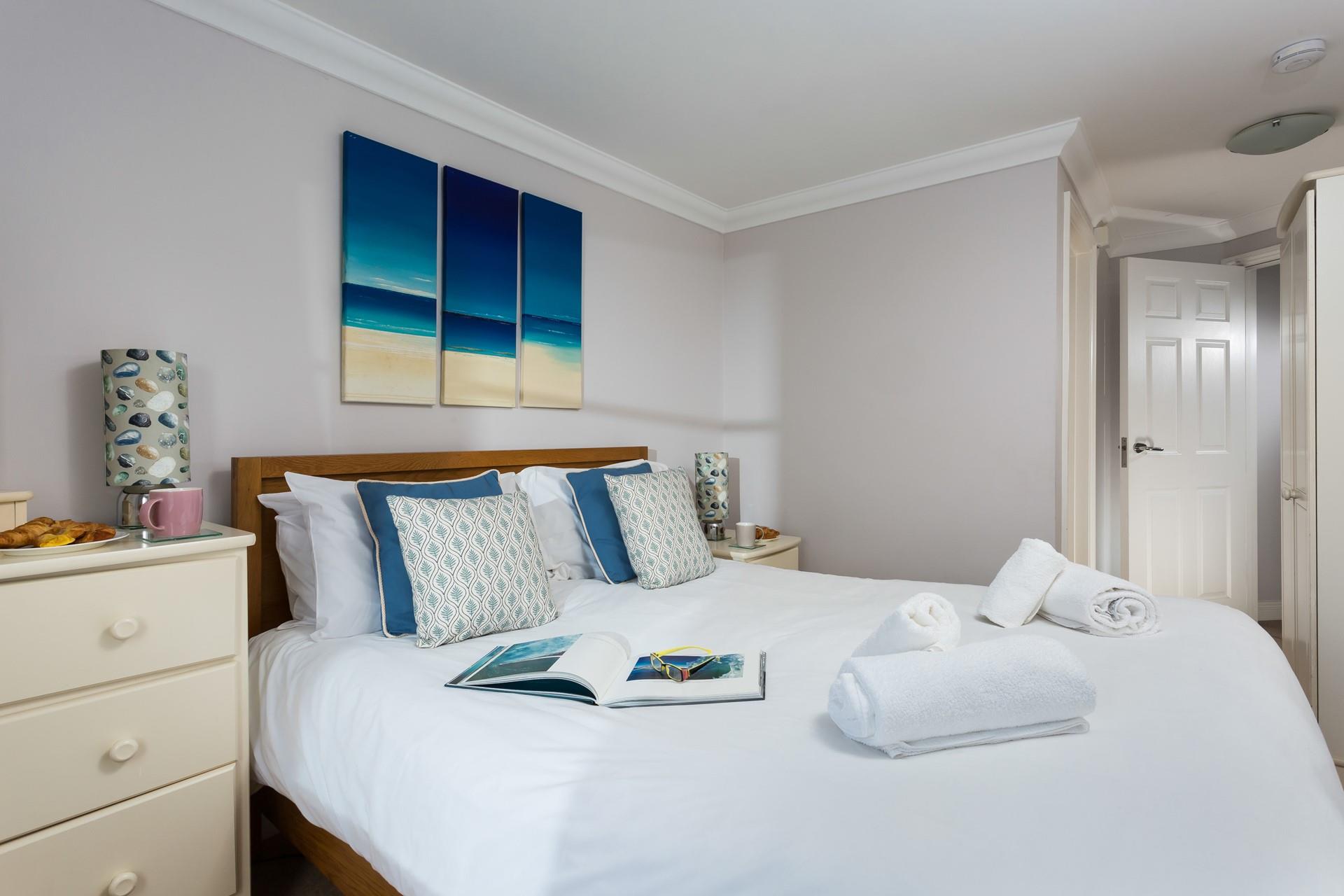 Sip a cuppa in bed whilst deciding on the day's plans.