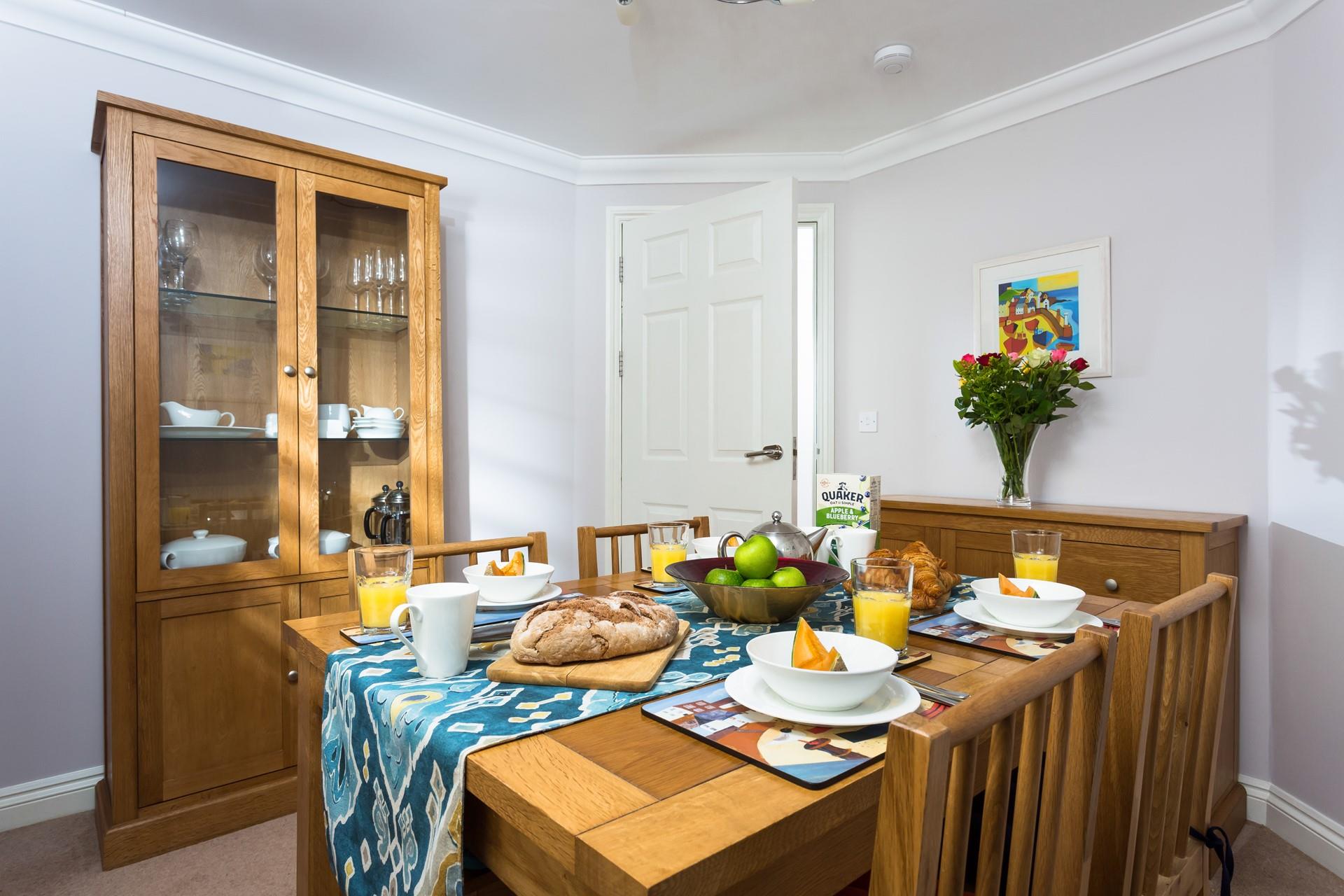 Start the day right with a delicious breakfast.