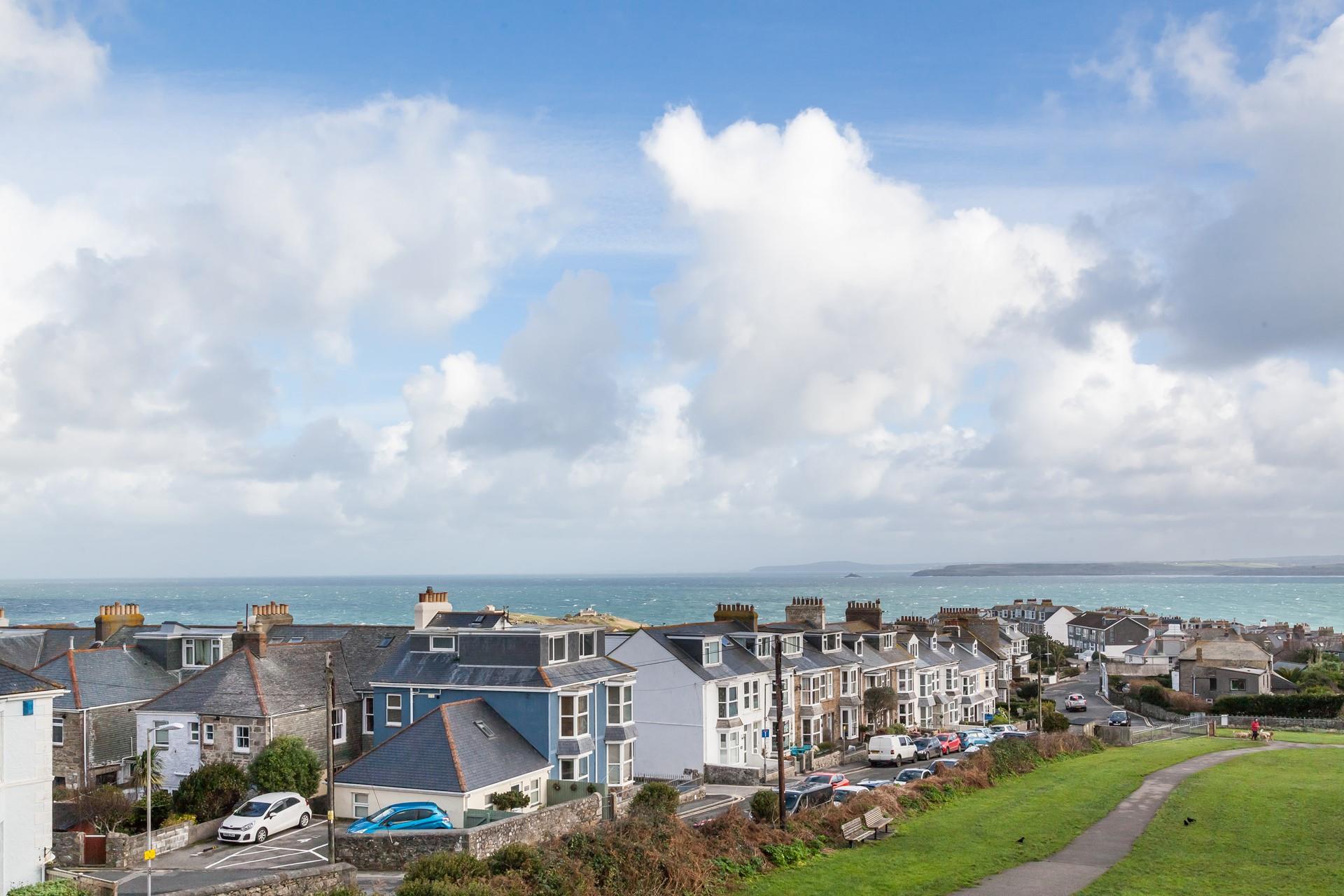 Take a morning dip in the sea to start your day off right.