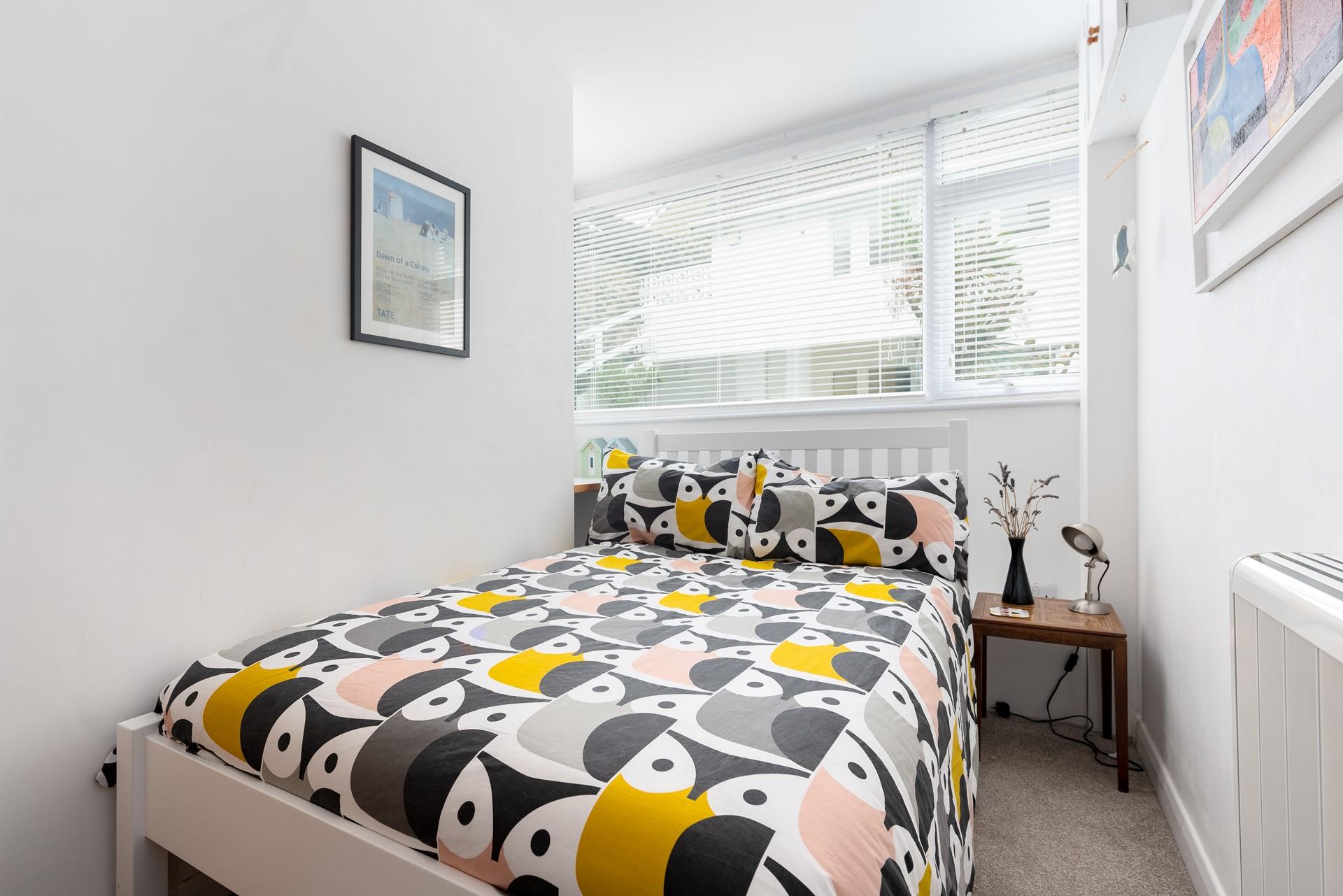 After spending the evening at a local restaurant sipping cocktails come back to enjoy a dreamy night's sleep.