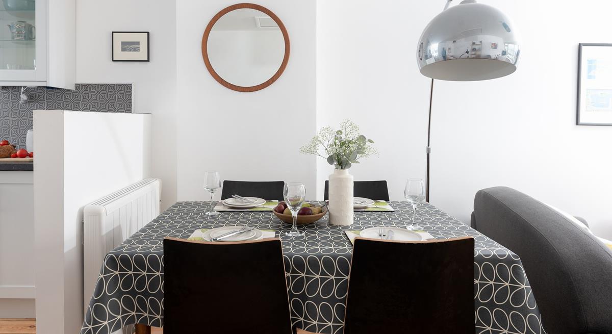 Rustle up a romantic meal for two and pop open a bottle of wine for a relaxing evening.