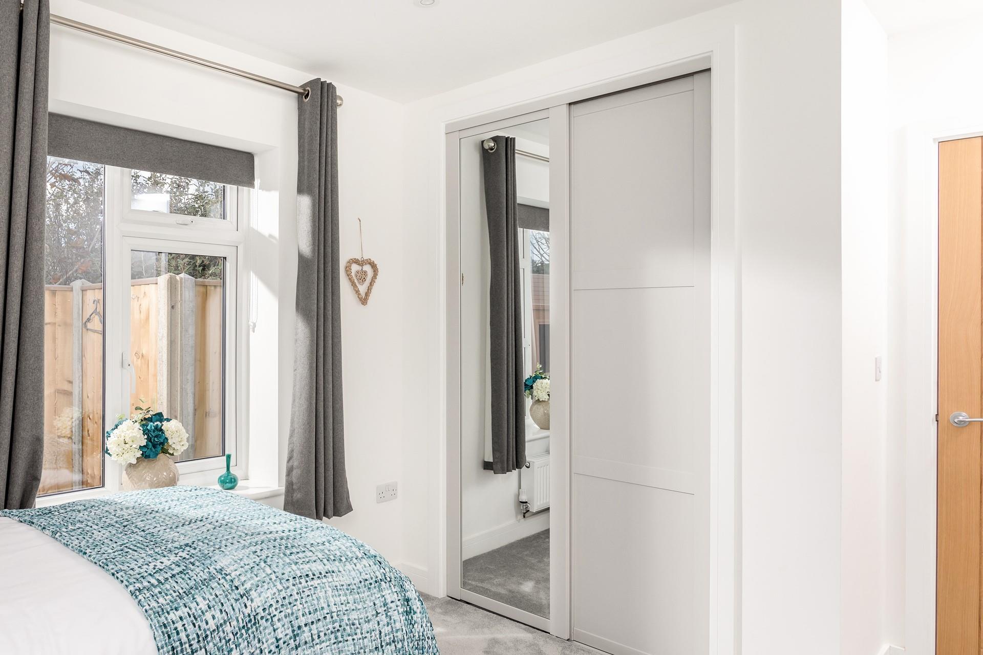 The twin room has fully fitted wardrobes and plenty of room for holiday clothes!