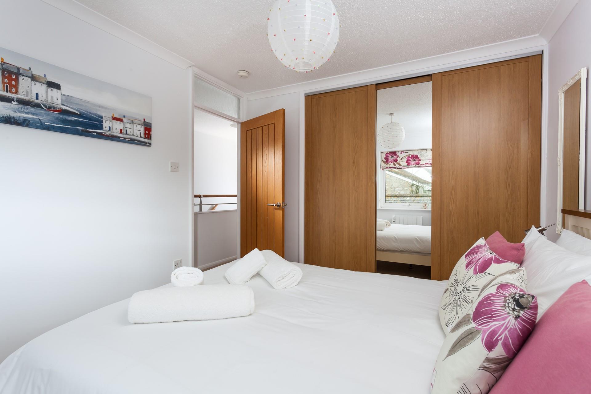 There is plenty of storage space for all your holiday clothes.