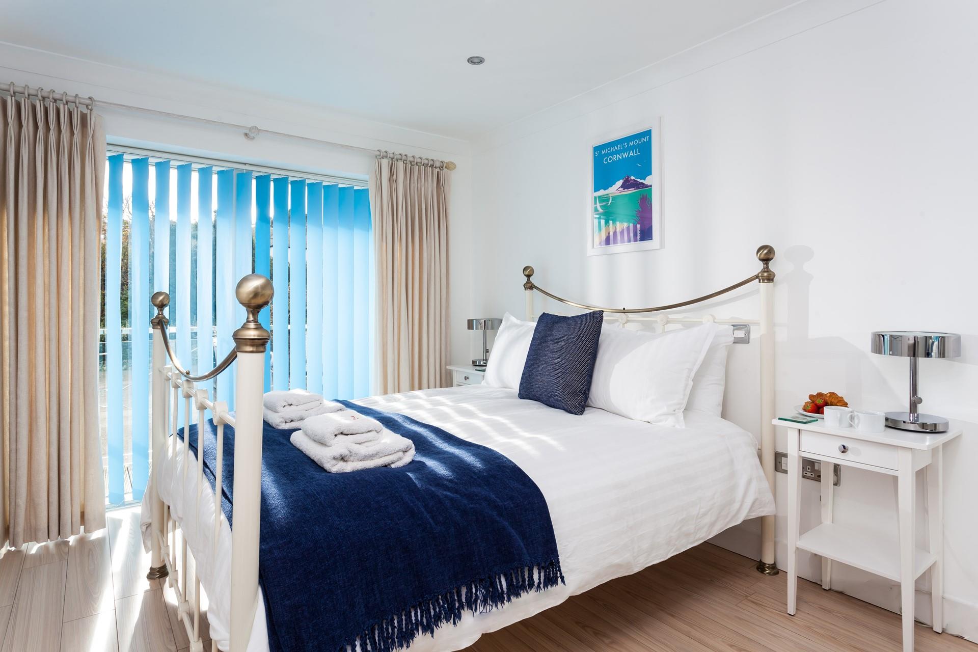 Climb out of bed and wander onto your balcony to check the weather out and decide on the day's plans.