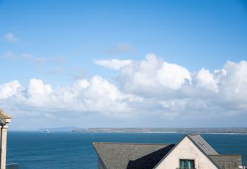 Take in the breathtaking views across the Bay and watch the sunset over Godrevy Island.