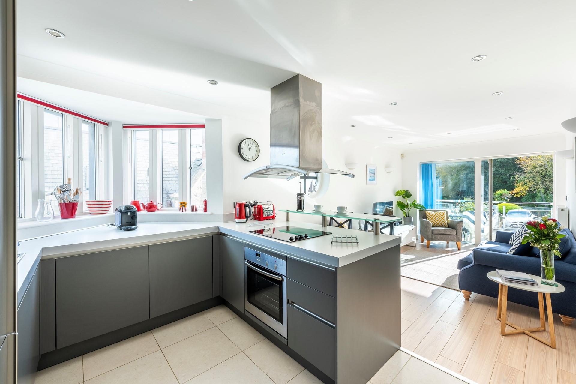 Open plan living means you can spend quality time as a family.