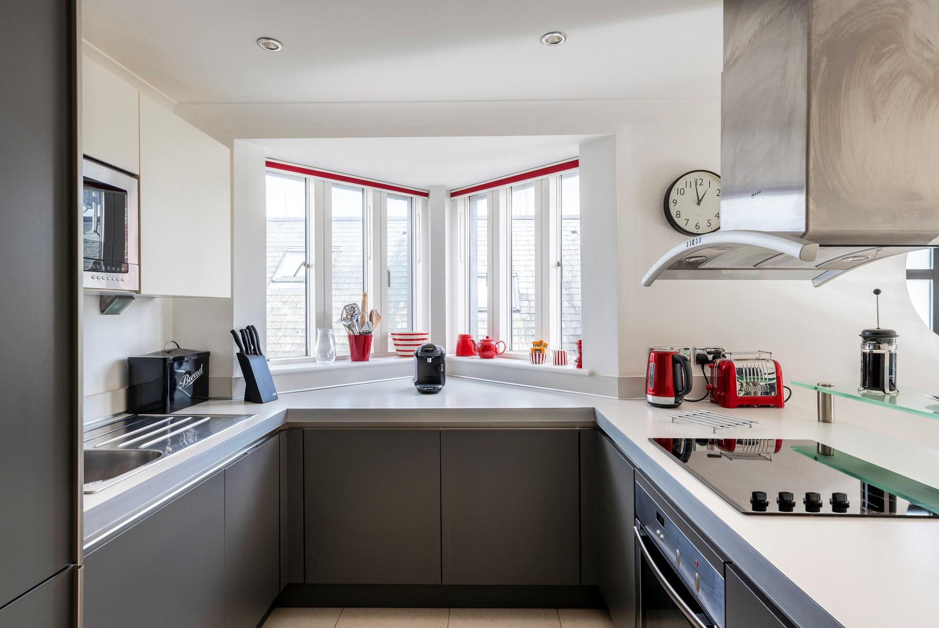 Cook up a delicious breakfast before heading down to browse what small shops St Ives has to offer.