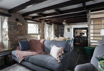 Starlight Cottage is the perfect Cornish bolthole, just make sure you bring your wellies for winter wave watching!