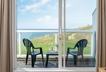 Look out over the golden sands of Porthmeor beach and escape from daily life.
