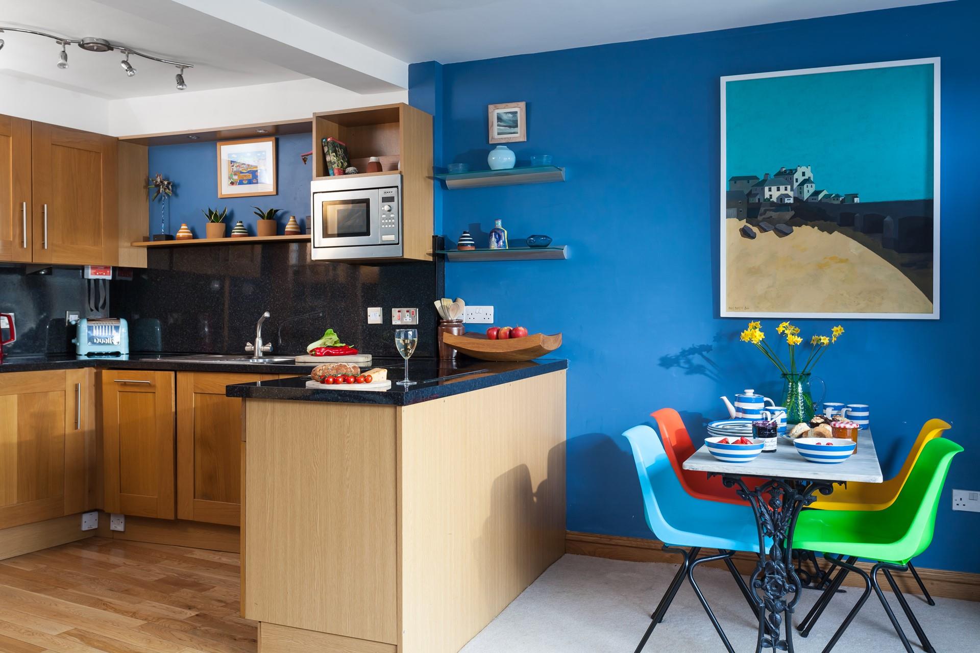 The open plan living space means the whole family can spend quality time together.