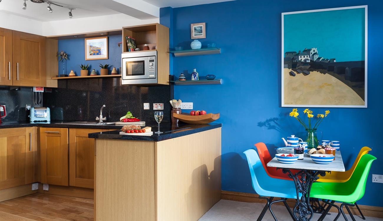 The open plan living space means the whole family can spend quality time together.