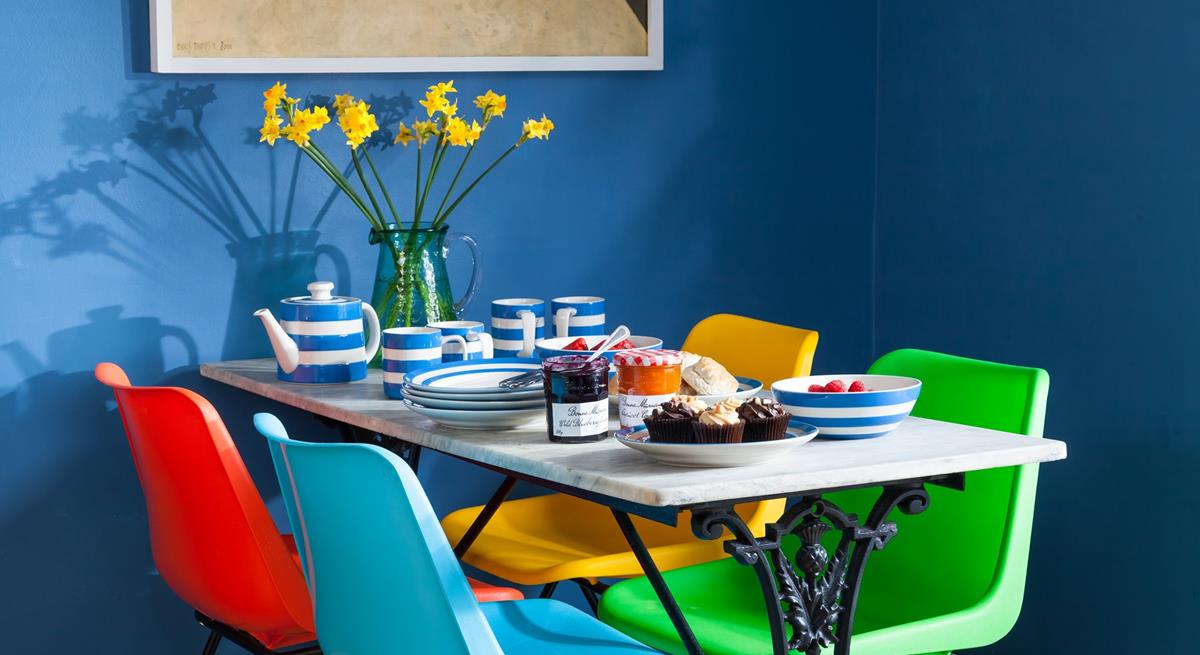 Enjoy a hearty breakfast full of local produce to set yourself up for a day exploring Cornwall.