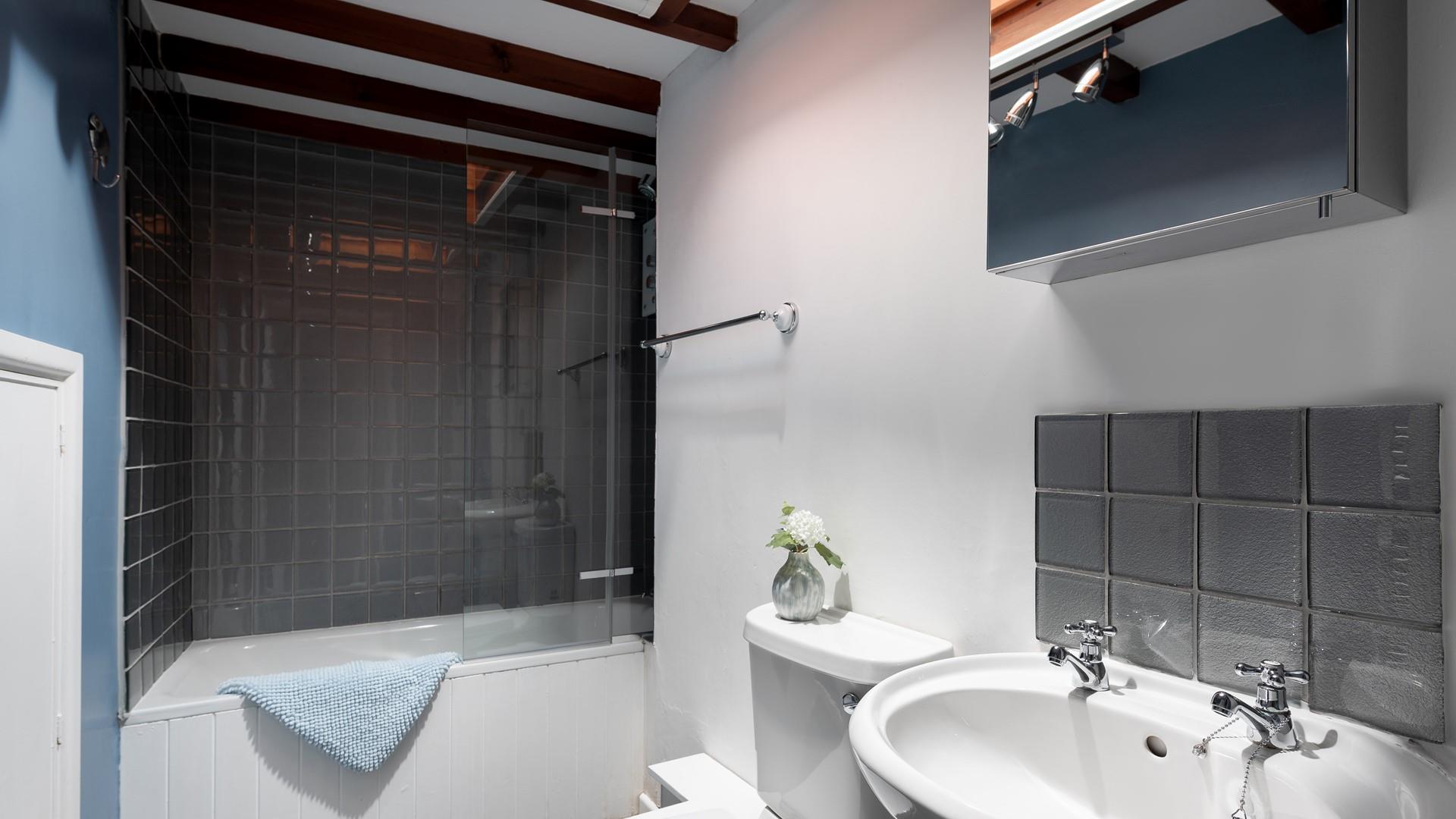 Run yourself a relaxing bath and fill it with bubbles.