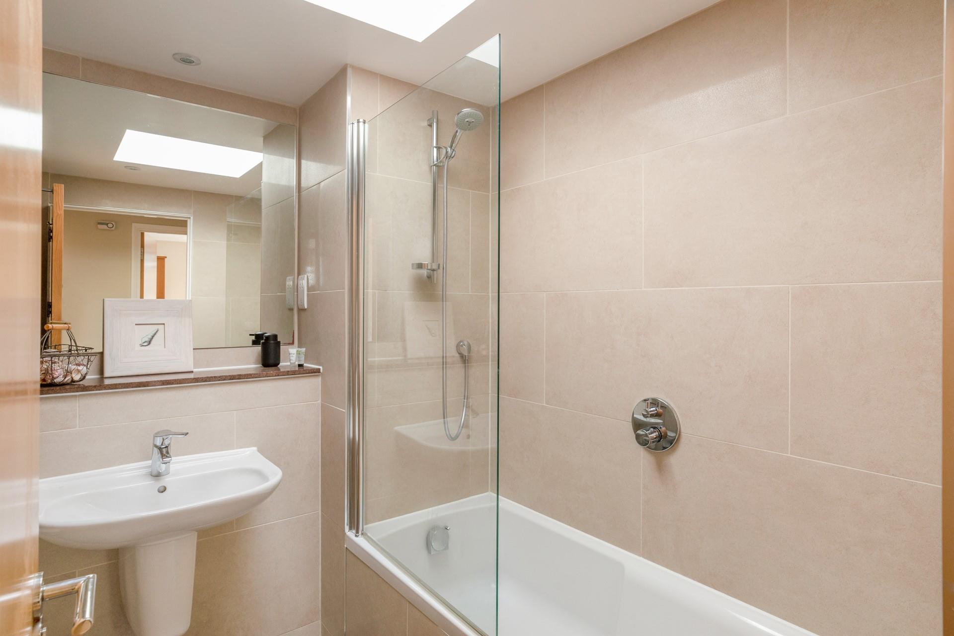 Run a relaxing bath and unwind in the evening.