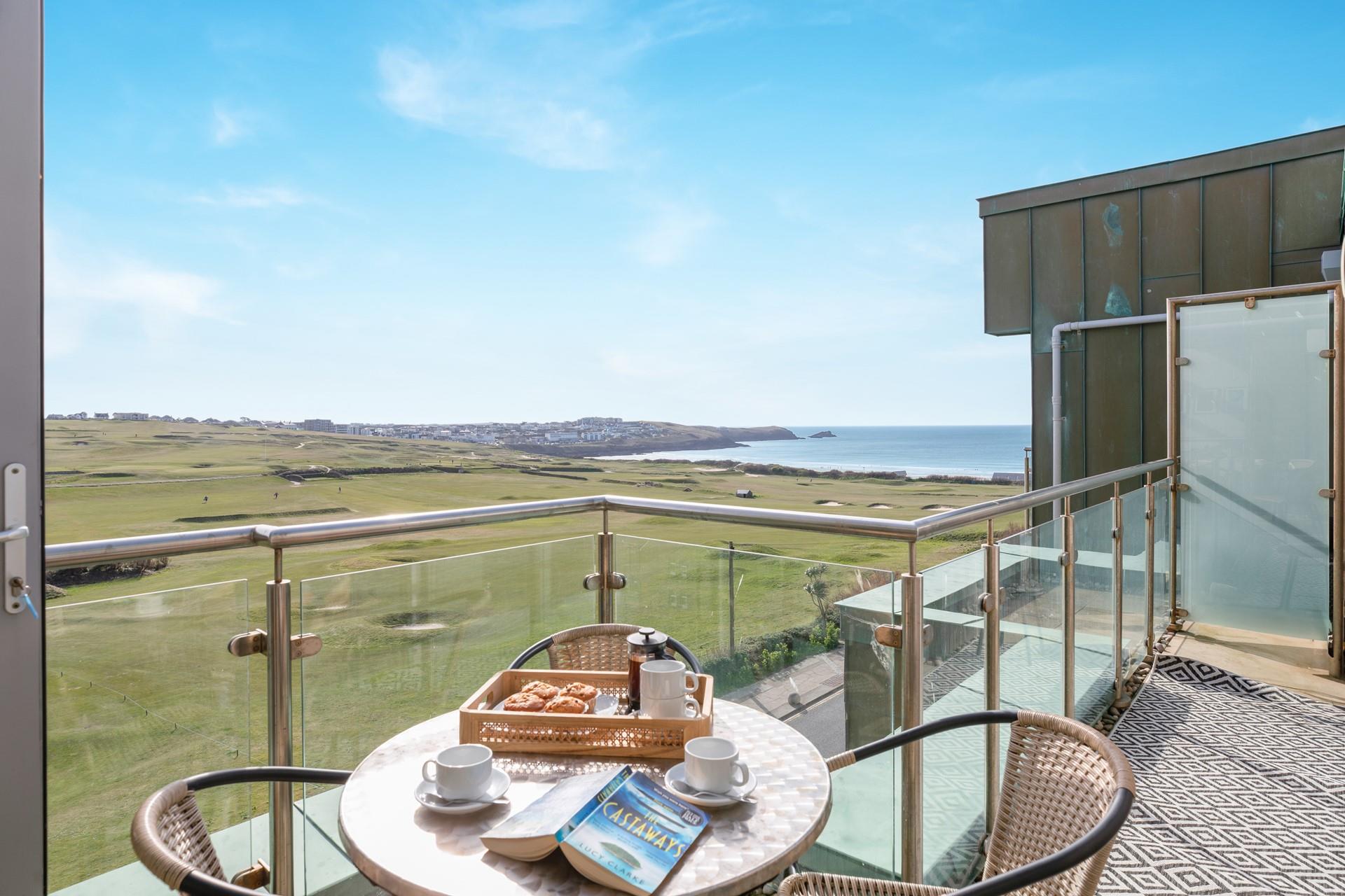 Sip coffee and enjoy the view!