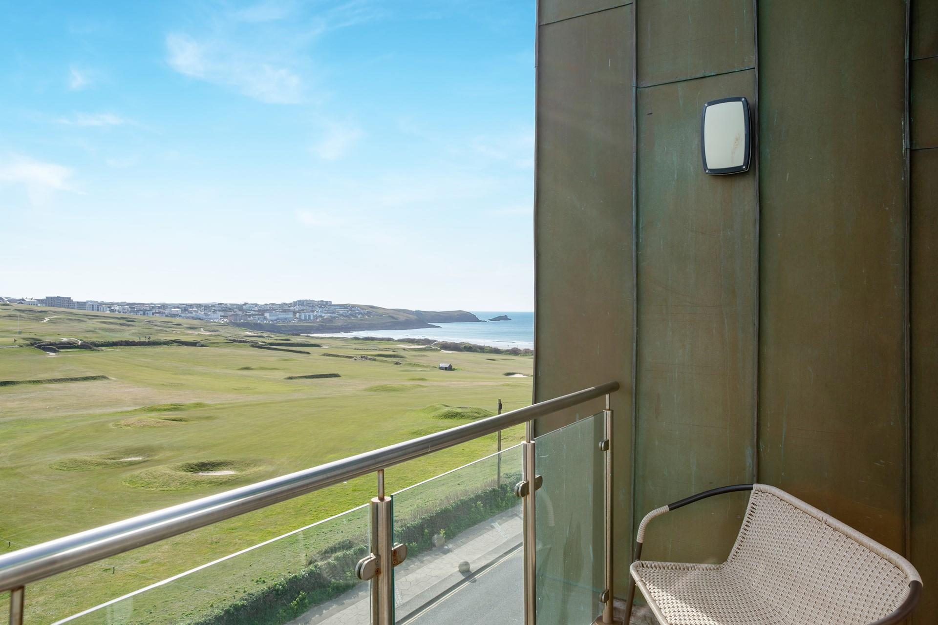 Soak up the sun and sea view.