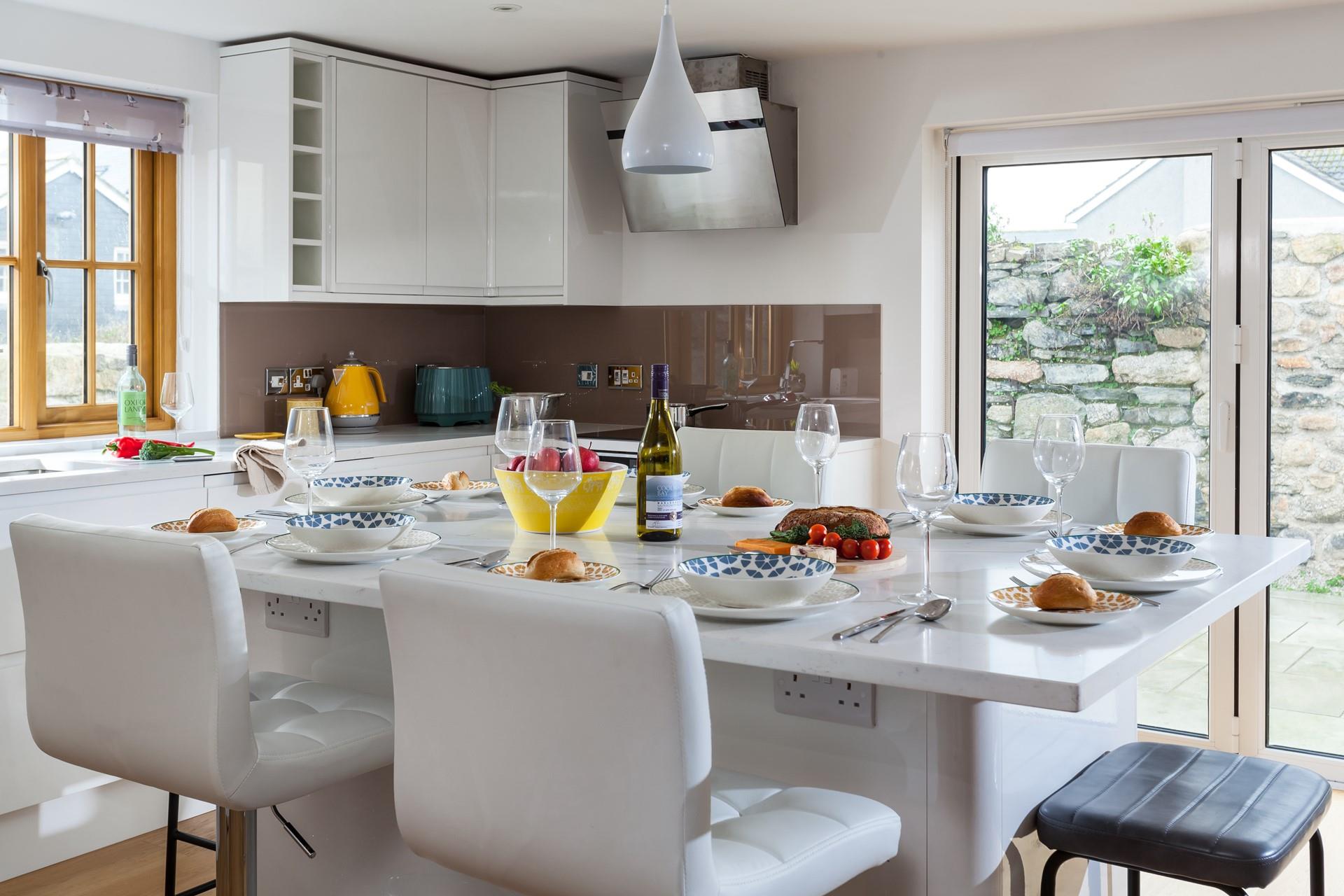 Let the chef of the family cook you a delicious meal.