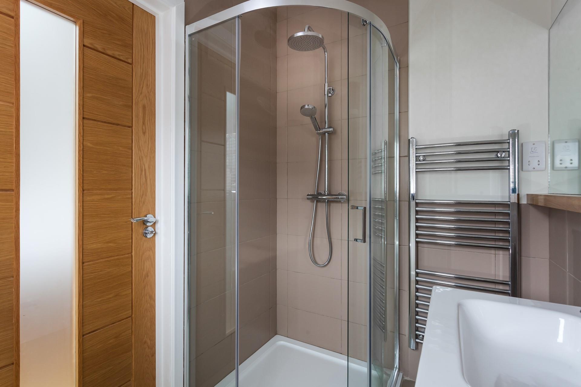 Start your day right with a hot shower to set yourself up for the day.