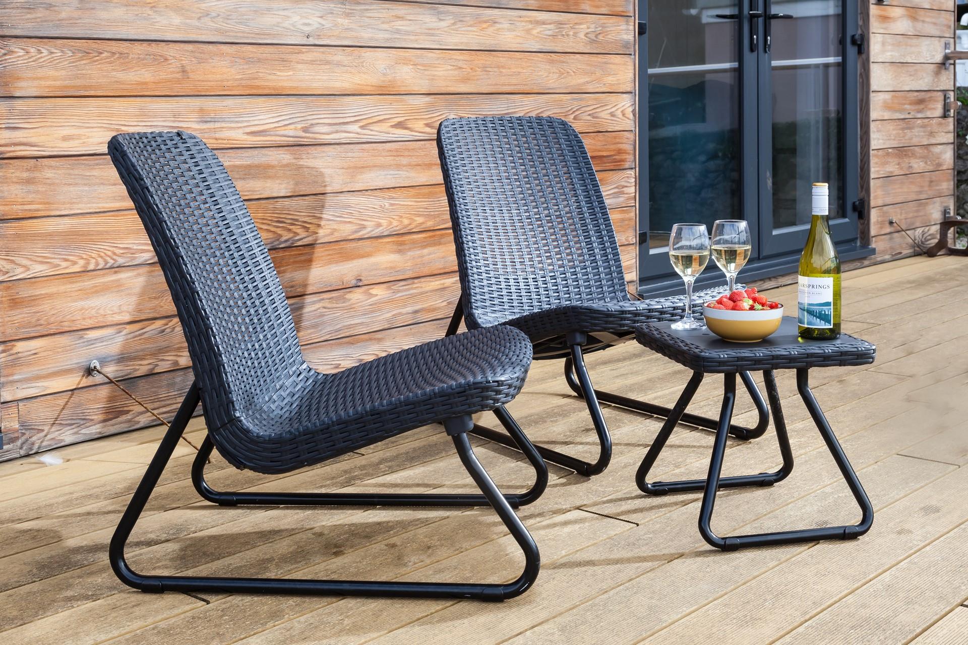 Open a bottle of wine to sip in the evening sun.