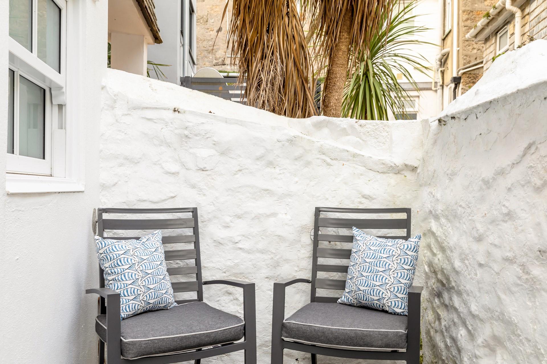 Sit outside with a good book for some peaceful reading.