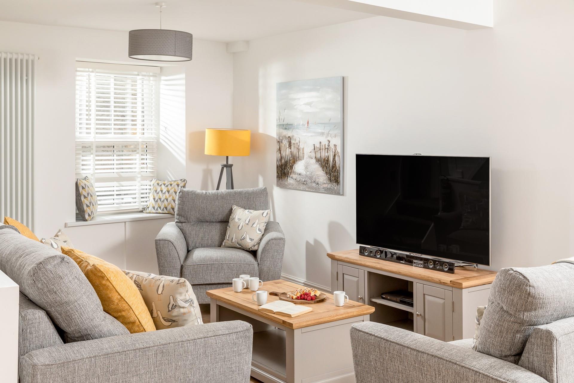 Make yourself a cuppa and spend a cosy evening snuggled up on the sofa.