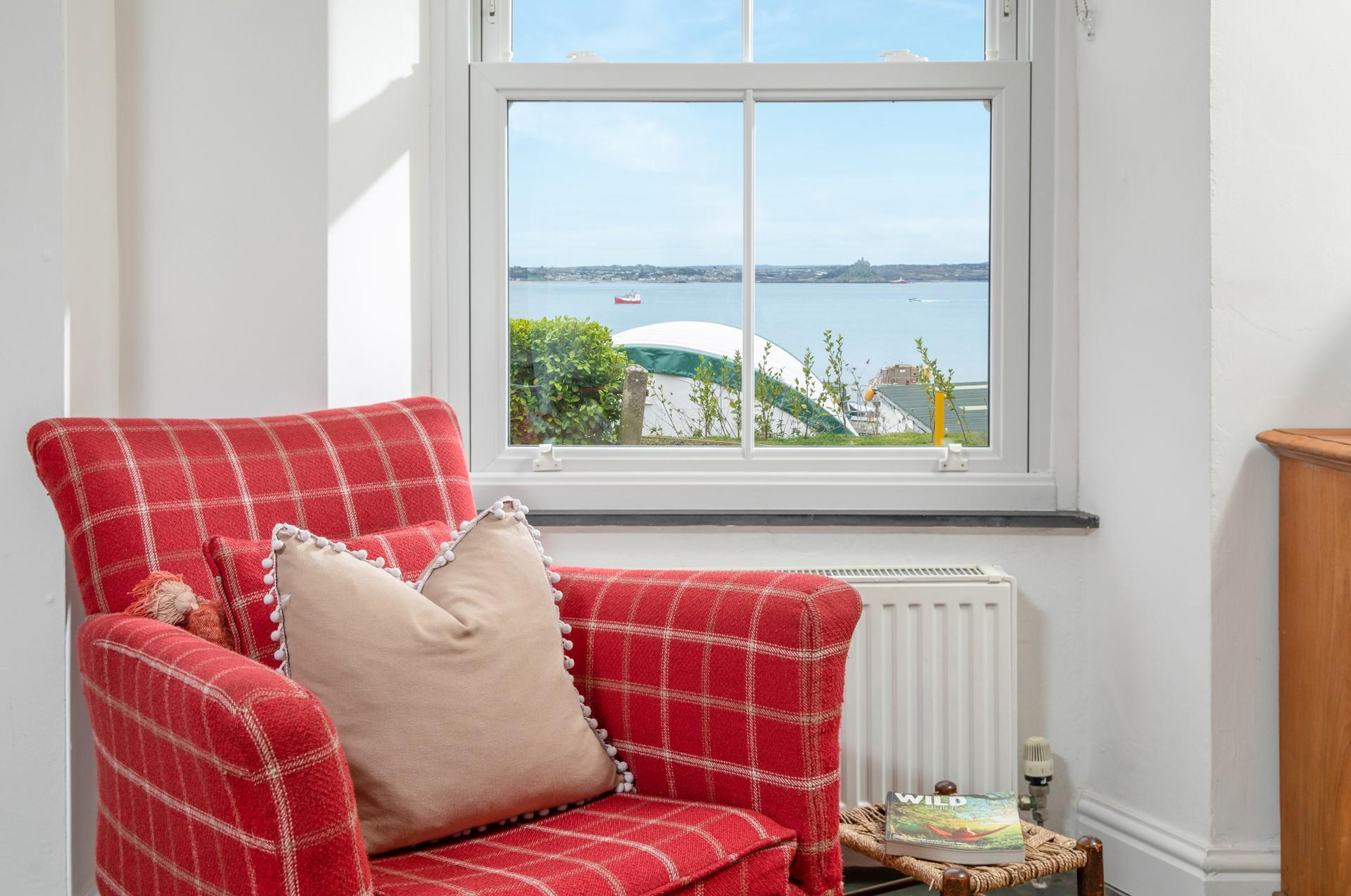 The perfect spot for curling up with a good book.