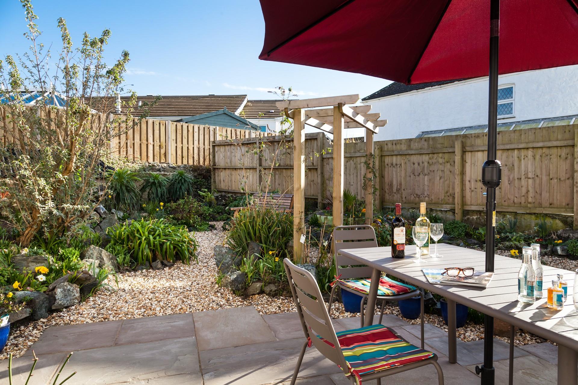 Enjoy long lazy lunches in the balmy summer sunshine.