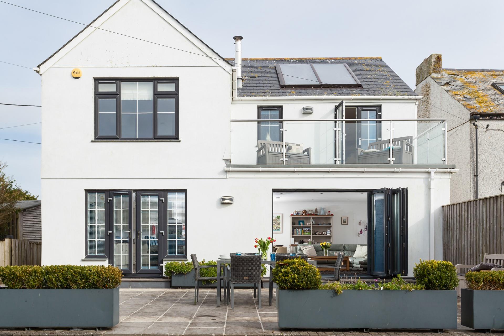 Even when you aren't in the garden, you can admire it from most places inside. 