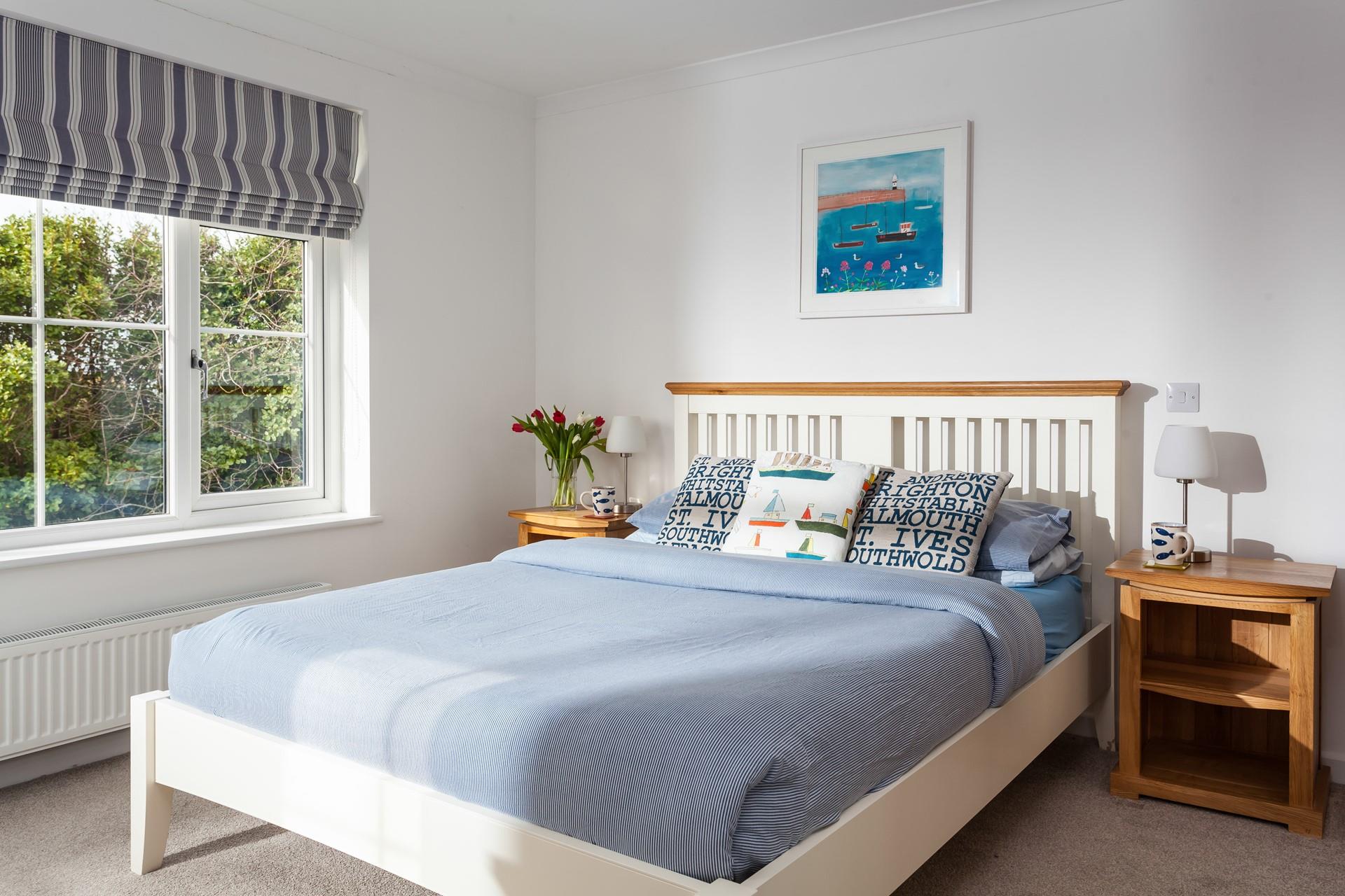 Listen to the birds singing from the comfort of your bed. 