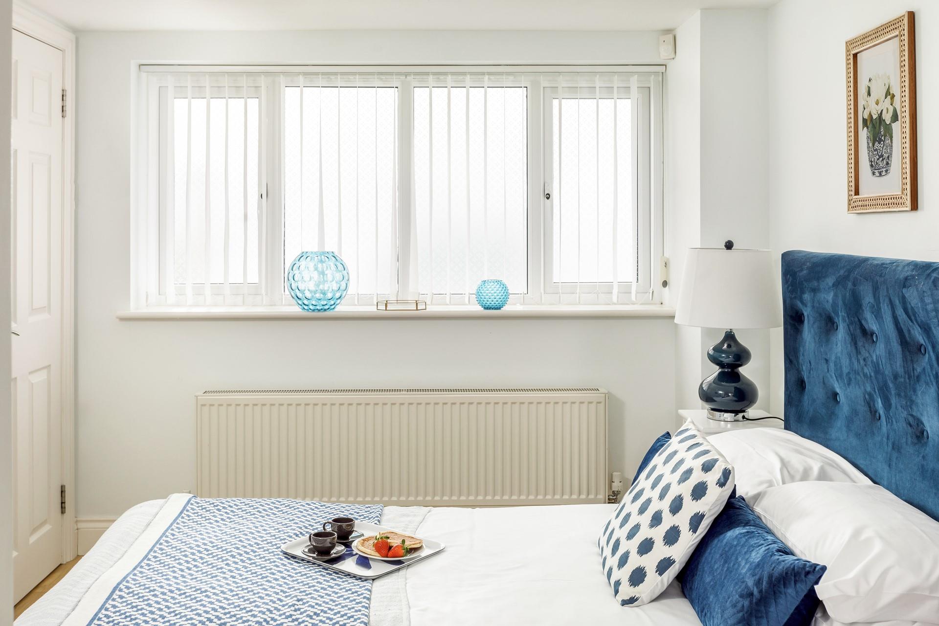 Treat yourself to breakfast in bed whilst deciding on the day's plans.