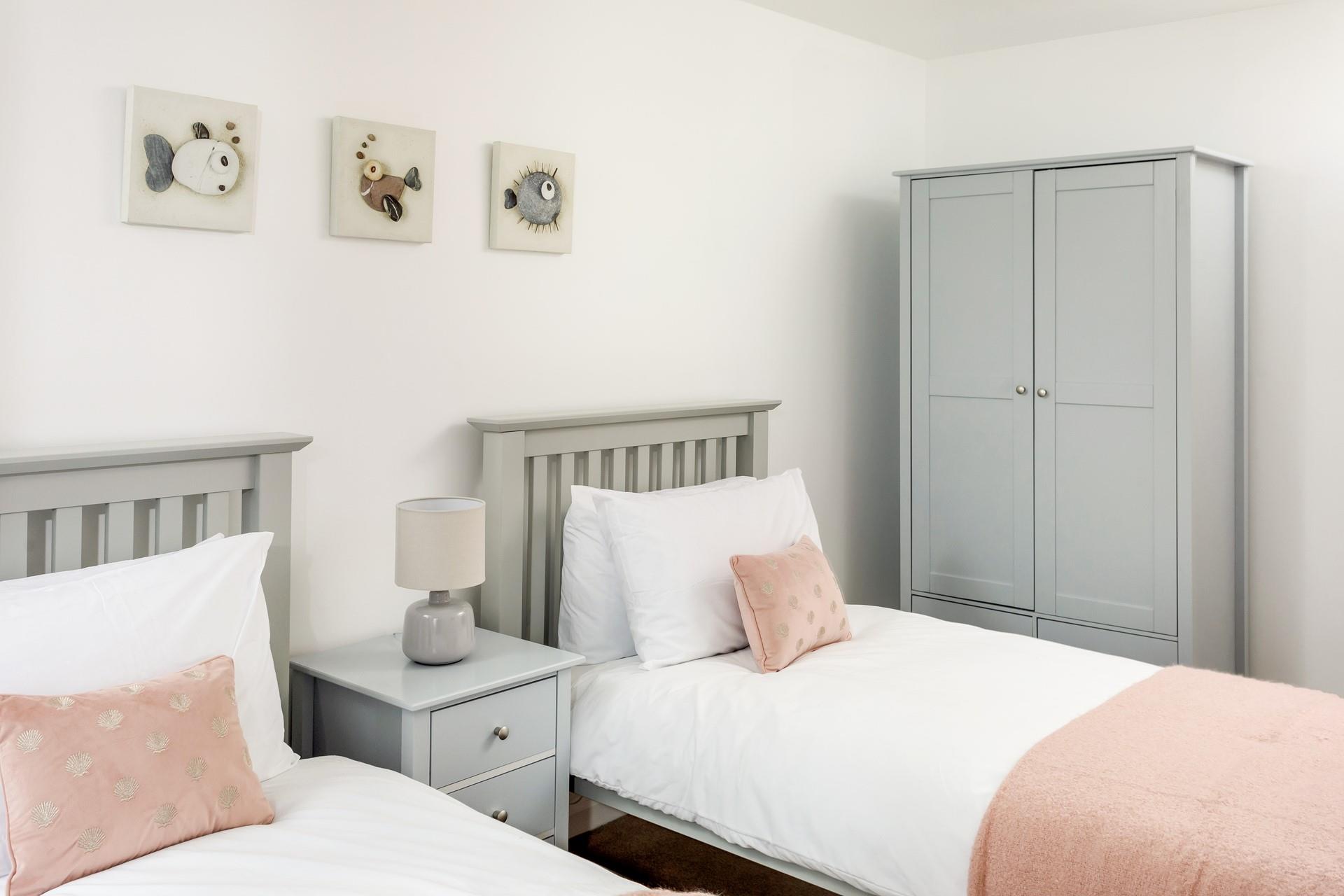 There is ample storage for all your best holiday clothes.