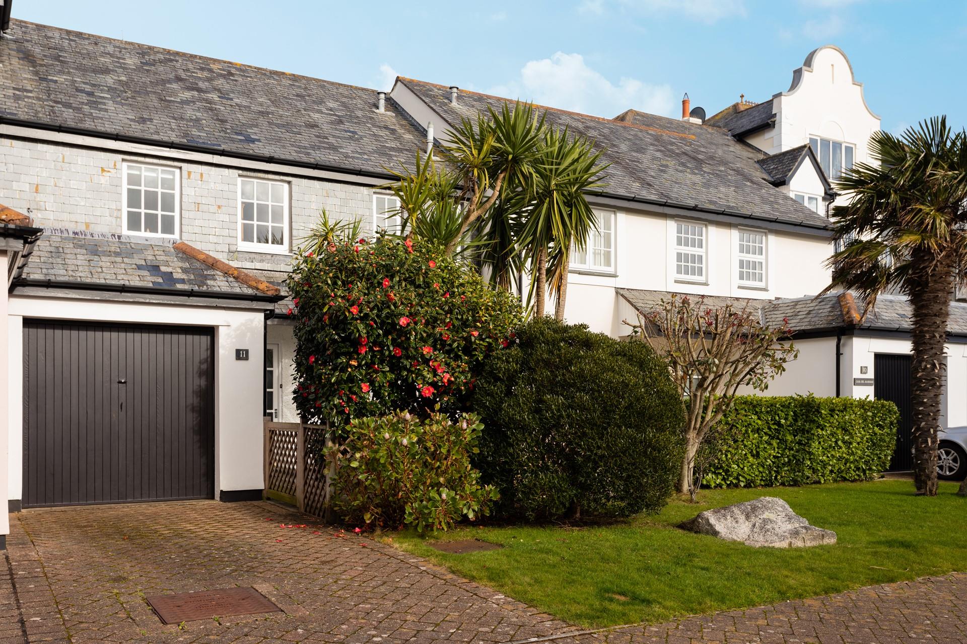 There is driveway parking so you don't have to worry about finding a space to come back to.