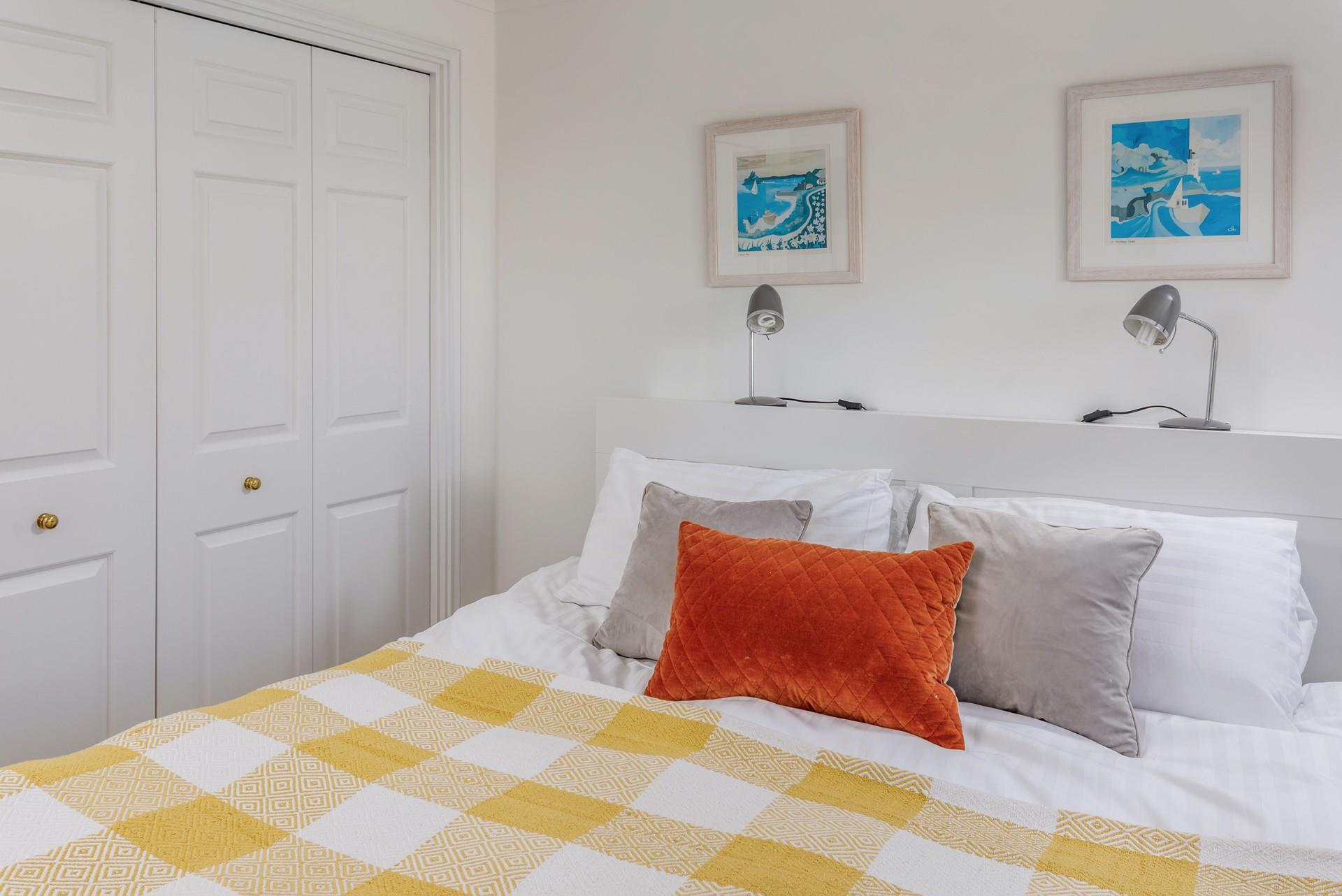 There is lots of wardrobe space so you don't have to pack light.