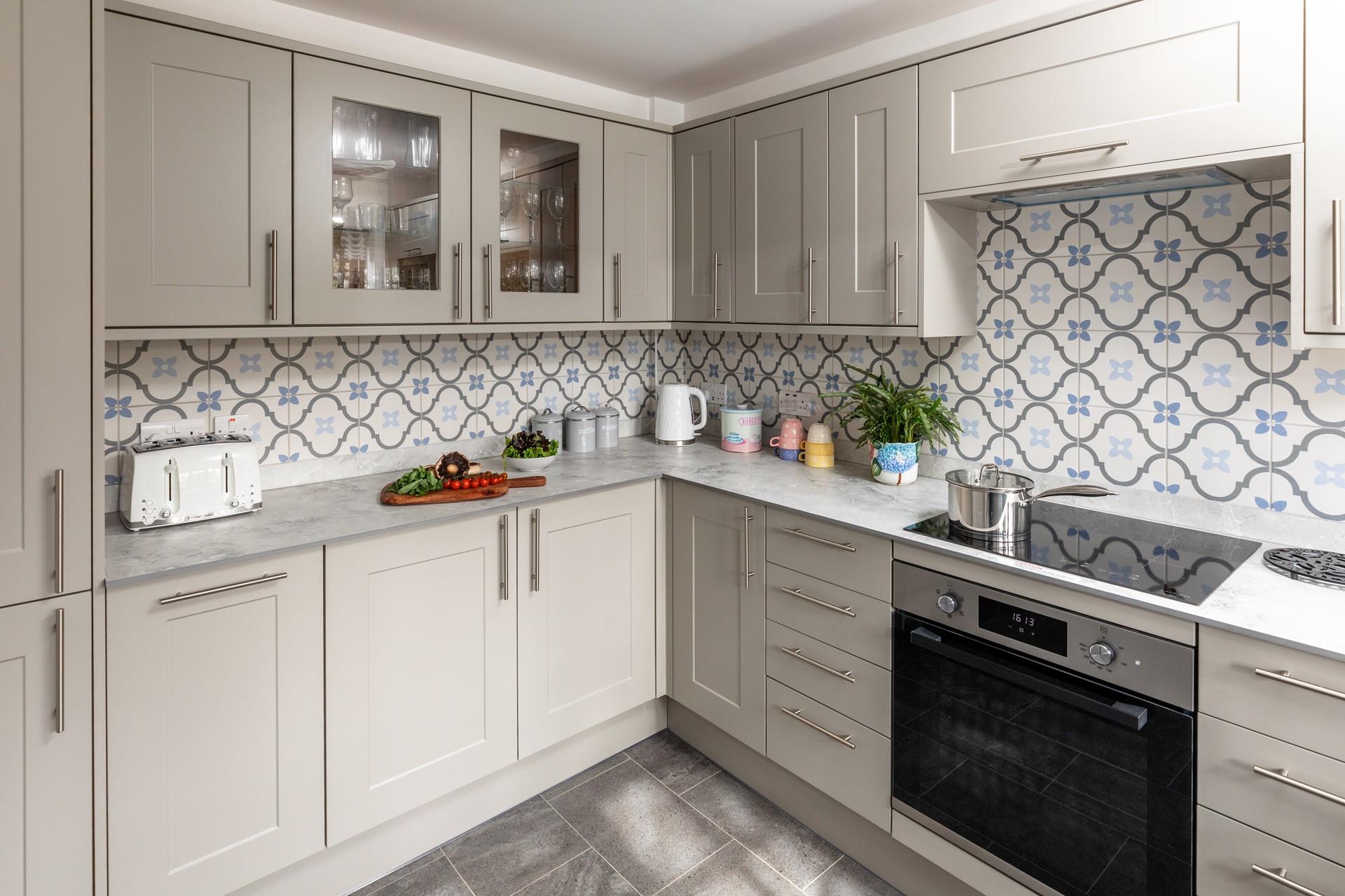 The well-equipped kitchen is great for creating a family feast.