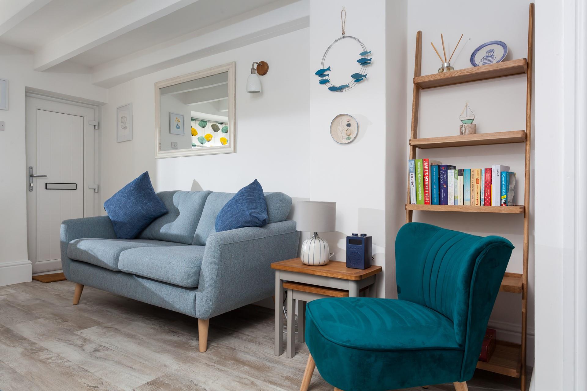 Sink into the cosy sofas in the evening with a glass of something cold to unwind.