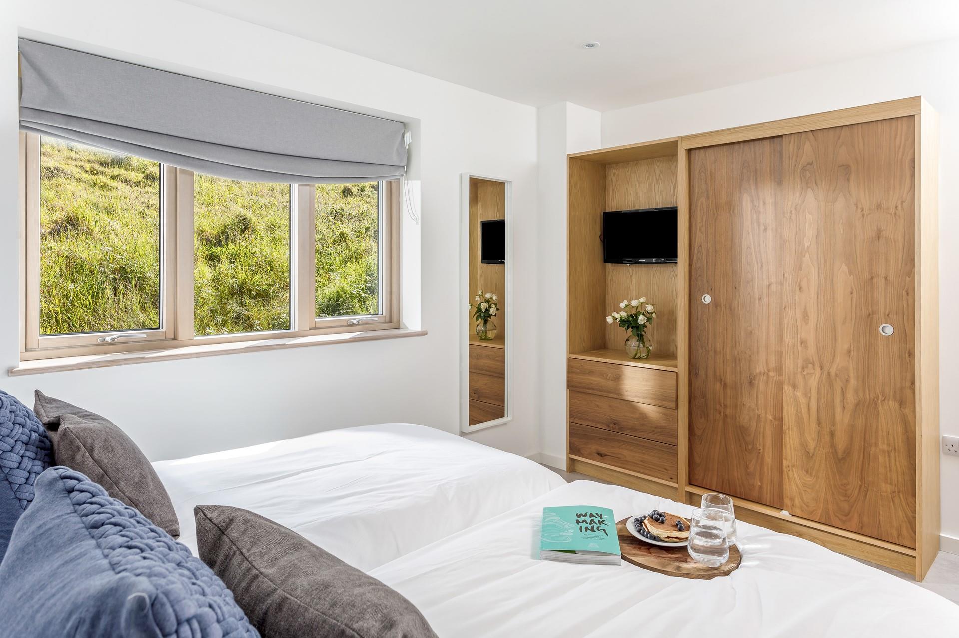 Treat yourself to breakfast in bed whilst deciding on the day's plans.