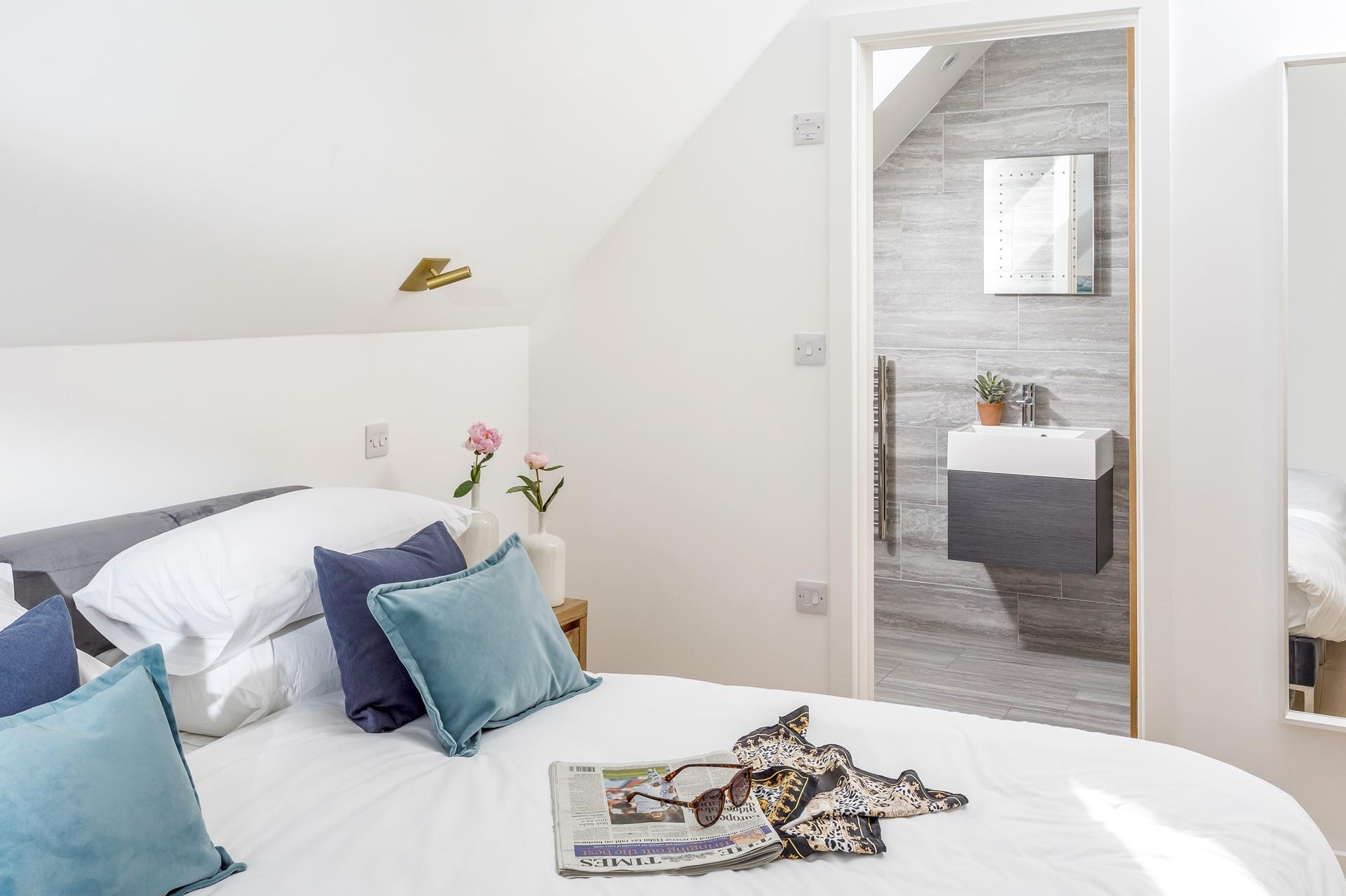 Each bedroom has an en suite so there is plenty of room for everyone to get ready in the morning.