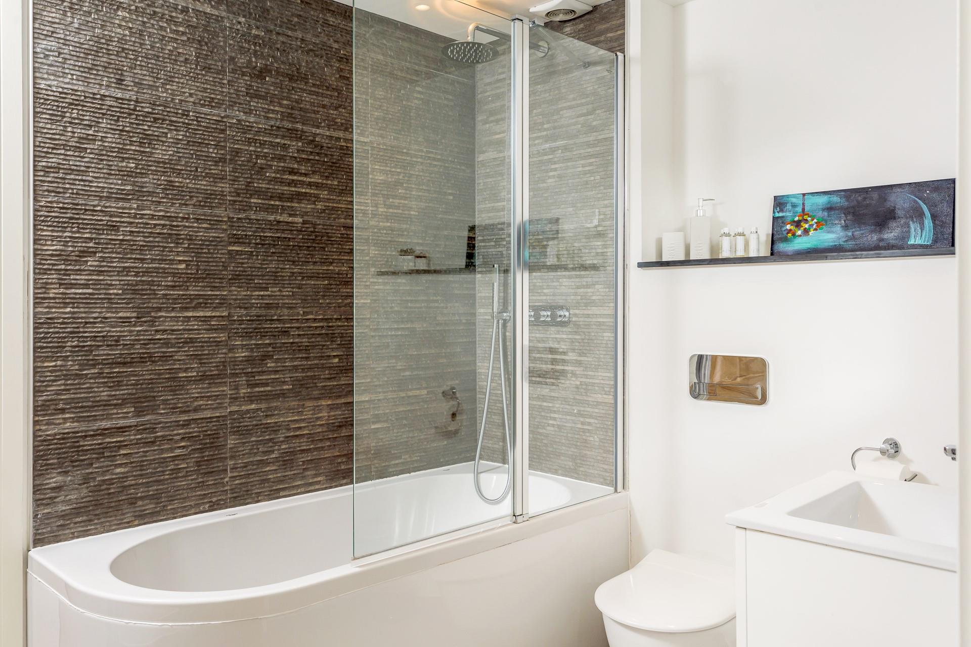 Relax and unwind by running yourself a hot bubble bath.