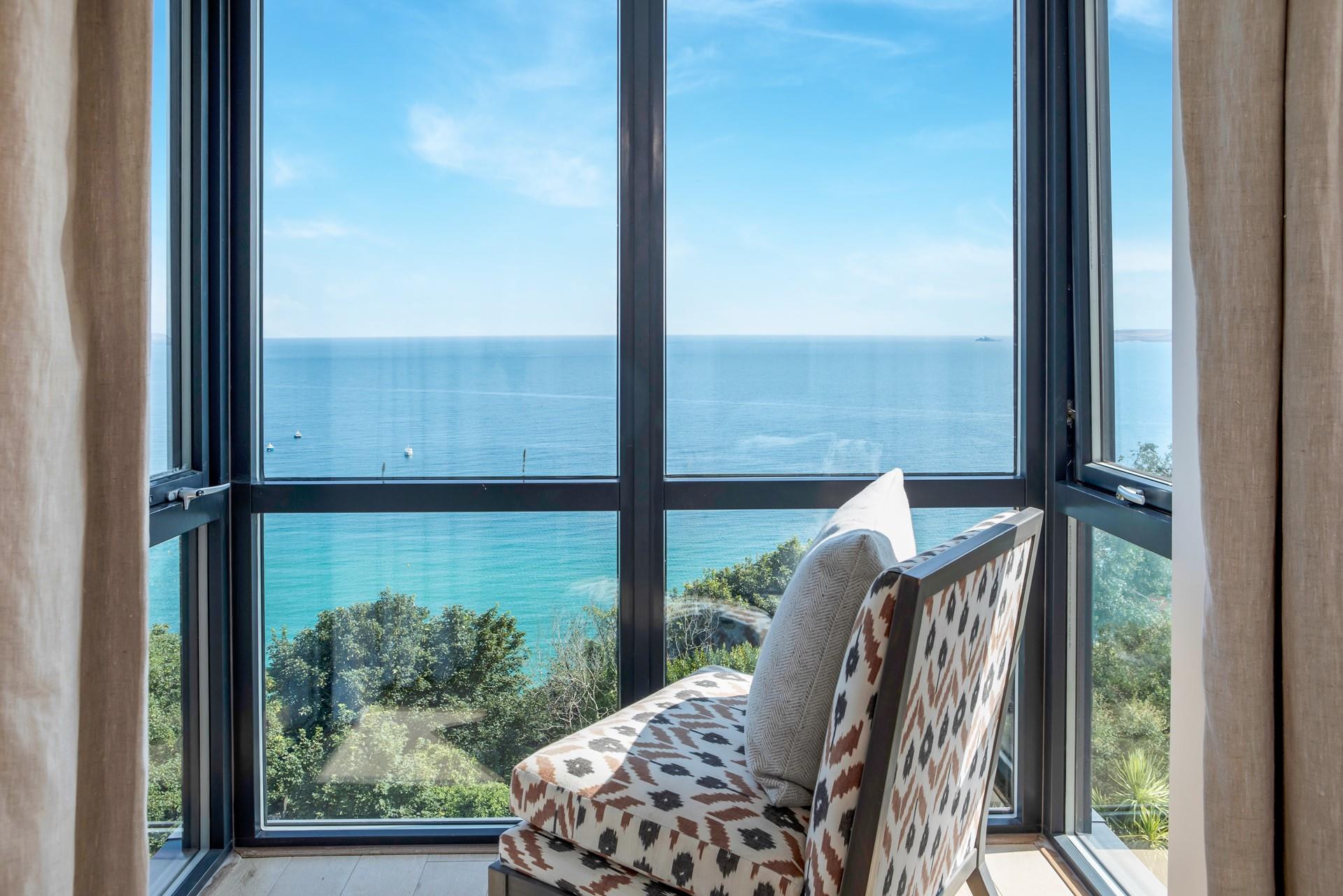 The view from the master bedroom!