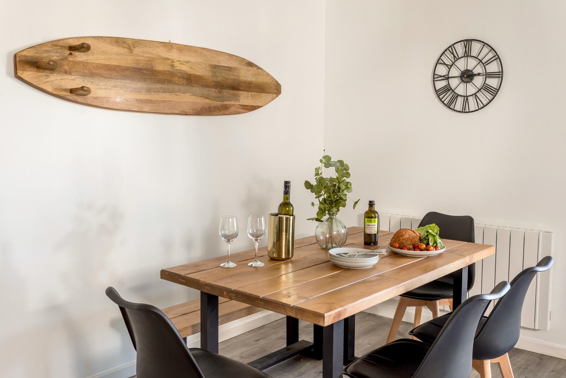 Sit together and plan the next day's adventures, with a glass of something cold and refreshing. 